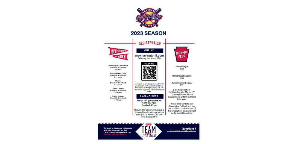 2023 Registration