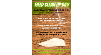 Field Clean Up Day